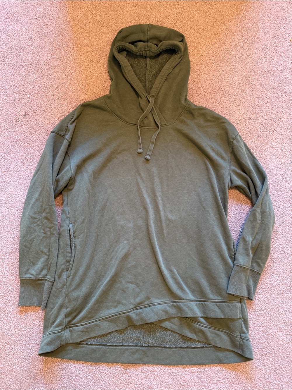 Old Navy Olive Green Pullover Hoodie